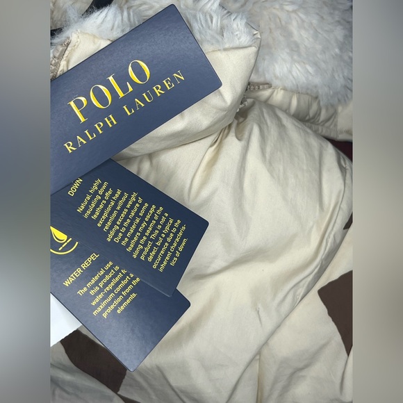 ✨🥳 NEW WITH TAG - Polo by Ralph Lauren Water-Repellent Quarter-Zip Puffer Jacket - Picture 13 of 16